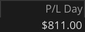 Day 45 P&L screenshot
