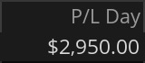 Day 70 P&L screenshot