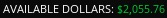 Schwab Day 10 available dollars screenshot showing $2,055.76