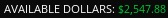 Schwab Day 14 available dollars screenshot showing $2,547.88
